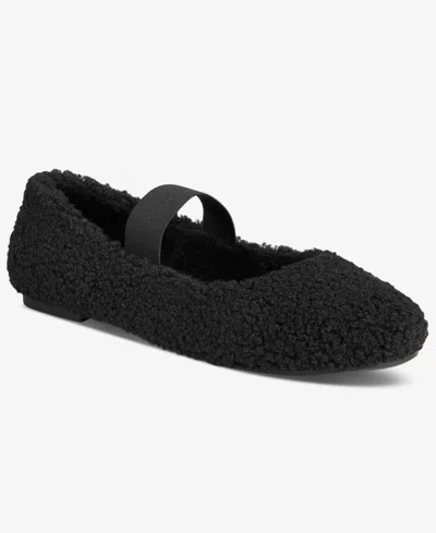 Style & Co Women's Averyy Slip-on Mary Jane Slippers, Macy's Exclusive In Black