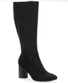 Style & Co Women's Brysonn Round Toe Boots, Macy's Exclusive In Black