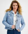 Style & Co Women's Classic Denim Jacket, Created For Macy's In Molly