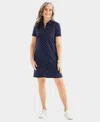 STYLE & CO WOMEN'S COTTON POLO DRESS, CREATED FOR MACY'S