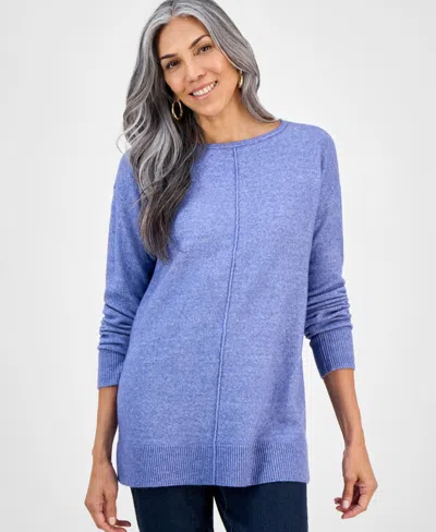 STYLE & CO WOMEN'S COZY SEAM-FRONT SWEATER TUNIC, MACY'S EXCLUSIVE