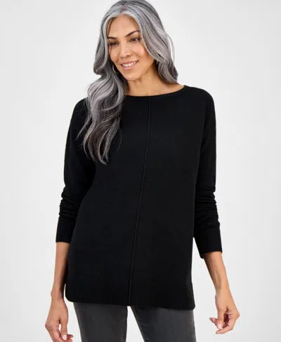 STYLE & CO WOMEN'S COZY SEAM-FRONT SWEATER TUNIC, MACY'S EXCLUSIVE