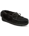 Style & Co Women's Darcyy Moccasin Slippers, Created For Macy's In Black