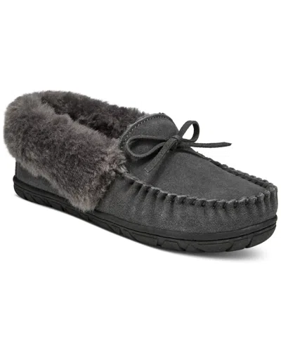 STYLE & CO WOMEN'S DARCYY MOCCASIN SLIPPERS, CREATED FOR MACY'S