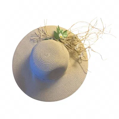 Style & Co Women's Elegant Garden Style Sun Hat In Tan In Multi