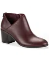 Style & Co Women's Felaa Block Heel Booties, Macy's Exclusive In Burgundy