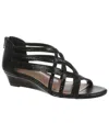 Style & Co Women's Gabbii Wedge Sandals, Macy's Exclusive In Black
