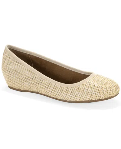 Style & Co Women's Ginaa Hidden Wedge Heel Shoes, Macy's Exclusive In White