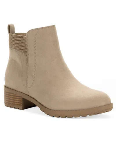 Style & Co Women's Graciee Lug Booties, Macy's Exclusive In Blue