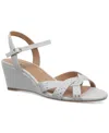 Style & Co Women's Greyy Wedge Sandals, Exclusively At Macy's