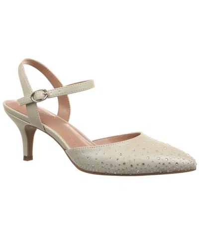 Style & Co Women's Gwenn Evening Shimmer Heels, Exclusively At Macy's In Silver