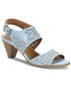 Style & Co Women's Hazleyy Dress Sandals, Exclusively At Macy's In Dream Blue