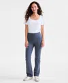 Style & Co Women's High-rise Bootcut Leggings, Created For Macy's In East Side Grey