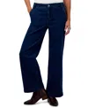 Style & Co Women's High-rise Wide-leg Jeans, Created For Macy's In Blue