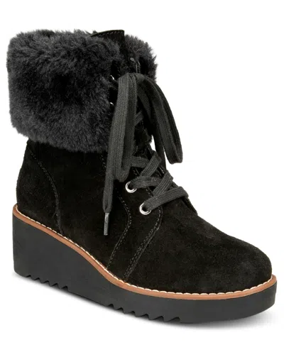 STYLE & CO WOMEN'S IGGYY LACE-UP WEDGE BOOTS, CREATED FOR MACY'S