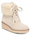 Style & Co Women's Iggyy Lace-up Wedge Boots, Created For Macy's In Sand Sd