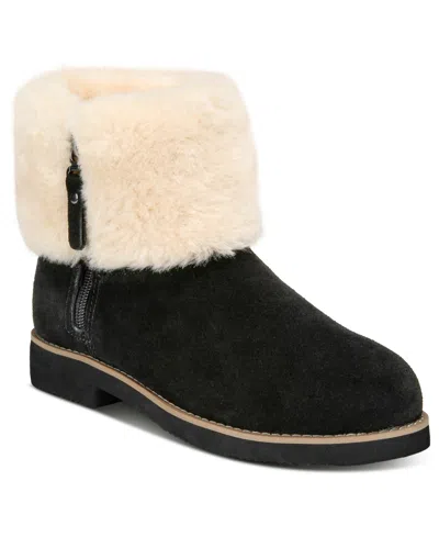 Style & Co Women's Kalliee Cuffed Boots, Created For Macy's In Black