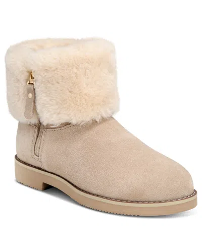 Style & Co Women's Kalliee Cuffed Boots, Created For Macy's In Sand