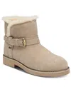 Style & Co Women's Korri Pull-on Buckled Winter Booties, Created For Macy's In Sand