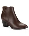 Style & Co Women's Laineyy Dress Booties, Macy's Exclusive In Brown