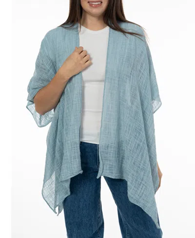 Style & Co Women's Layering Topper, Created For Macy's In Chambray