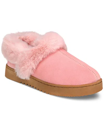 Style & Co Women's Lolaa Cozy Clog Slippers, Created For Macy's In Blush
