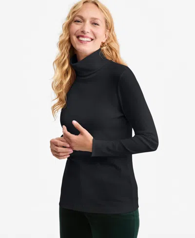 Style & Co Women's Long-sleeve Knit Turtleneck, Macy's Exclusive In Animal Print