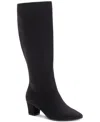 Style & Co Women's Lyyric Snip Toe Boots, Created For Macy's In Black Mc