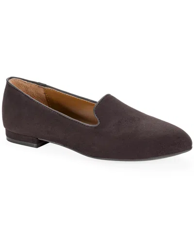 Style & Co Women's Madelinee Almond Toe Loafers, Macy's Exclusive In Brown