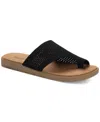 Style & Co Women's Mayyze Flat Sandals, Exclusively At Macy's In Blk Beauty