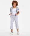 Style & Co Women's Mid Rise Capri Sweatpants, Created For Macy's