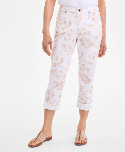 Style & Co Women's Mid-rise Curvy Capri Jeans, Created For Macy's