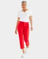 STYLE & CO WOMEN'S MID-RISE CURVY CAPRI JEANS, CREATED FOR MACY'S