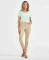 STYLE & CO WOMEN'S MID RISE CURVY-FIT SKINNY JEANS, CREATED FOR MACY'S
