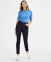 Style & Co Women's Mid-rise Curvy Skinny Jeans, Created For Macy's In Rinse