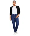 STYLE & CO WOMEN'S MID-RISE STRETCH SLIM-LEG JEANS, CREATED FOR MACY'S