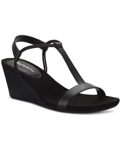 STYLE & CO WOMEN'S MULAN WEDGE SANDALS, CREATED FOR MACY'S