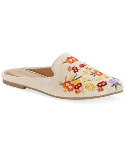 Style & Co Women's Naomii2 Embroidered Slip-on Mules, Macy's Exclusive In Multi