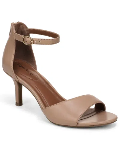 Style & Co Women's Petrinaa Asymmetrical Round Toe Dress Sandals, Macy's Exclusive In Brown