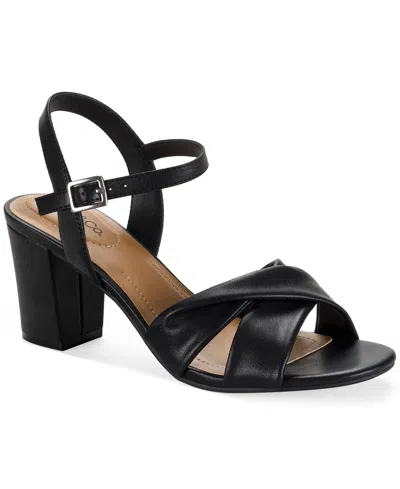 Style & Co Women's Pipperr Dress Sandals, Macy's Exclusive In Black