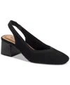 Style & Co Women's Pomelloo Slingback Pumps, Exclusively At Macy's In Blk Beauty