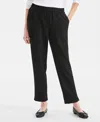 Style & Co Women's Pull-on Ankle Pants, Macy's Exclusive In Black