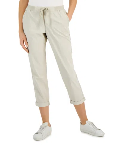 STYLE & CO WOMEN'S PULL ON CUFFED PANTS, CREATED FOR MACY'S