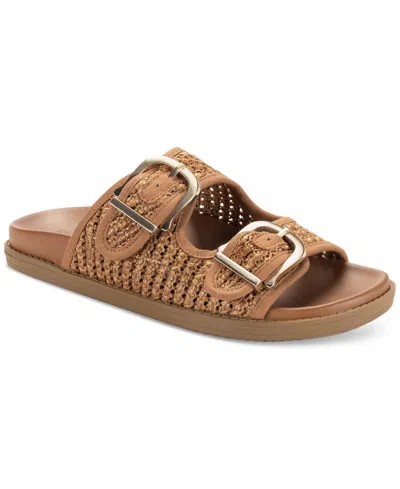 Style & Co Women's Reagann Flat Sandals, Exclusively At Macy's In Swt Mpl Wv