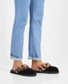Style & Co Women's Rosiee Slippers, Created For Macy's In Black