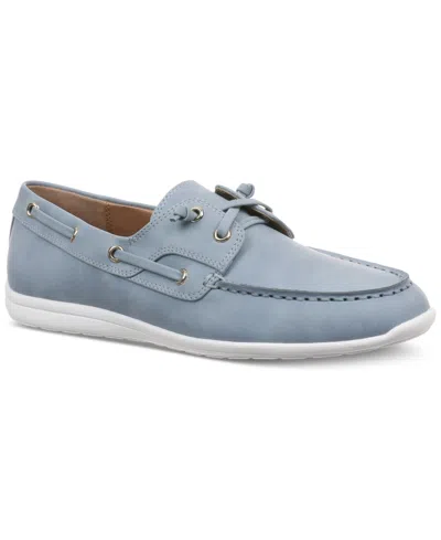 Style & Co Women's Saffiee Boat Shoes, Exclusively At Macy's In Dream Blue