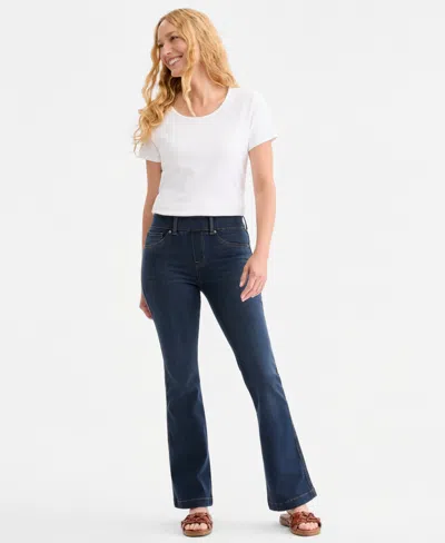 Style & Co Women's Shaping Pull-on Bootcut Jeans, Macy's Exclusive In Multi