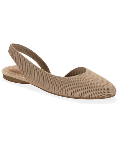 Style & Co Women's Slingback Flats, Macy's Exclusive In Brown