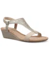 Style & Co Women's Step N Flex Vacanzaa Wedge Sandals, Created For Macy's In Multi