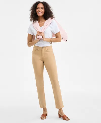 Style & Co Women's Straight-leg High Rise Jeans, Created For Macy's